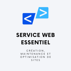 Service Web Essentiel | Création, Maintenance et Optimisation de Sites Dévéloppeur Web Essentiel Limoges