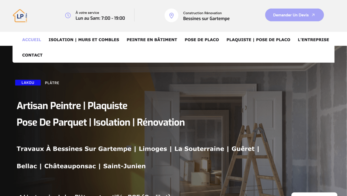 Site Lakou Platre