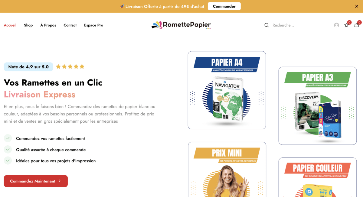 site ramettepapier.com